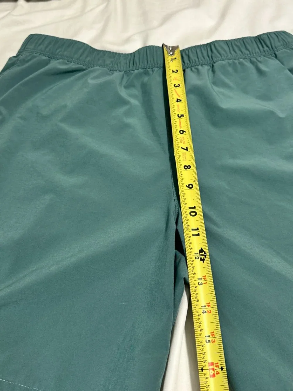 The North Face Men's Wander Shorts Teal Size Large Elastic Waist 3 Pocket